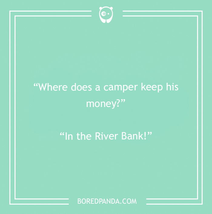 134 Camping Jokes That Are A Real Wild Ride