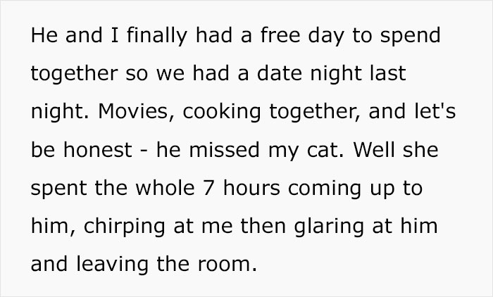 Guy Has To Endure Cat’s Pettiness When He Doesn’t Visit GF For A Month, Netizens Love It Guy Has To Endure Cat’s Pettiness When He Doesn’t Visit GF For A Month, Netizens Love It