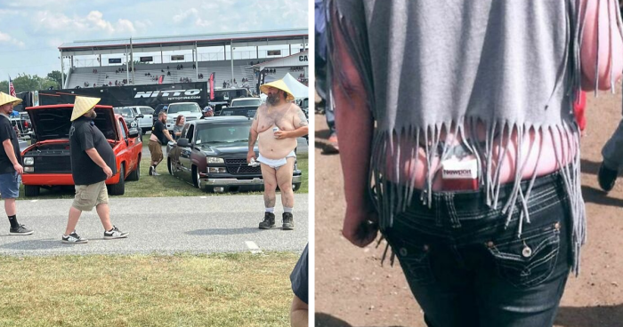 30 Of The Most Hilariously Chaotic Things To Have Been Spotted At Car Shows