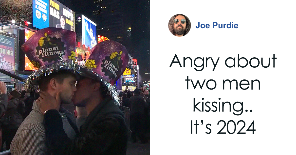 CNN Showed Two Men Kissing At Midnight, And Some Individuals Didn’t React Well To It