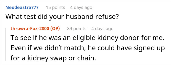 Husband Is OK With Letting Wife Die Instead Of Giving Her A Kidney, Loses Her To Another Man