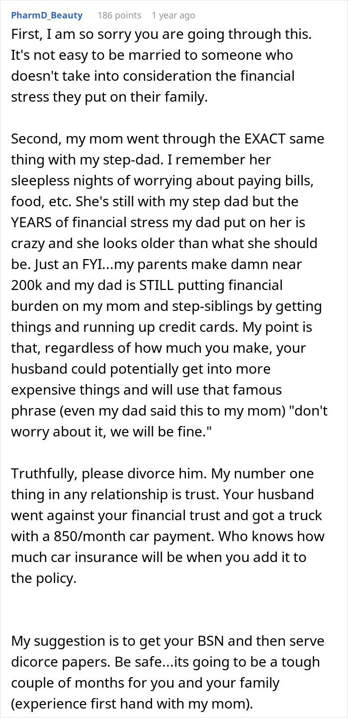 “I Am So Angry”: Woman Realizes She Can’t Even Afford A Divorce After Husband’s Secret Purchase “I Am So Angry”: Woman Realizes She Can’t Even Afford A Divorce After Husband’s Secret Purchase