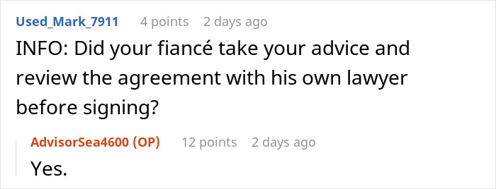 Guy Freaks Out Over Prenup And Especially The 'Infidelity Clause'