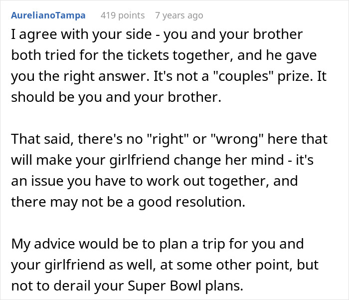 "I Reached My Breaking Point": Guy Splits With GF After Fighting Over Super Bowl Tickets He Won