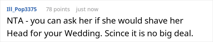 Teen Is Shocked At Sister’s Audacity For Asking Her To Wear A Wig At Her Wedding Teen Is Shocked At Sister’s Audacity For Asking Her To Wear A Wig At Her Wedding