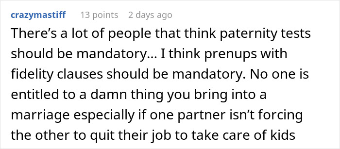 Guy Freaks Out Over Prenup And Especially The 'Infidelity Clause'