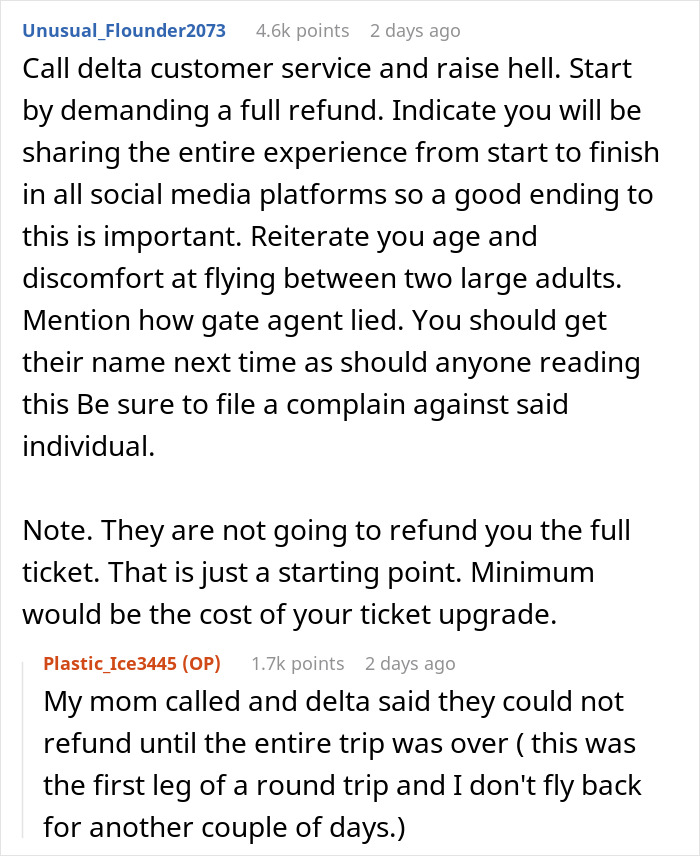 Traveler Books The Comfort Seat She Wants, Gets Surprised By A Last-Minute Bump Down To Economy Traveler Books The Comfort Seat She Wants, Gets Surprised By A Last-Minute Bump Down To Economy
