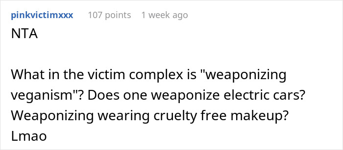 Vegan Woman Pushes Her Husband Out Of The Family Fridge, Is Enraged When He Gets His Own Vegan Woman Pushes Her Husband Out Of The Family Fridge, Is Enraged When He Gets His Own