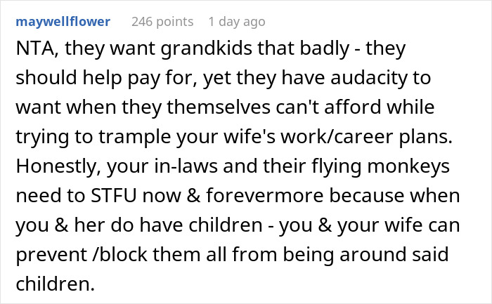 Parents Get Asked For Inheritance As They Won’t Put Up With Couple’s Decision To Put Off Having Kids Parents Get Asked For Inheritance As They Won’t Put Up With Couple’s Decision To Put Off Having Kids