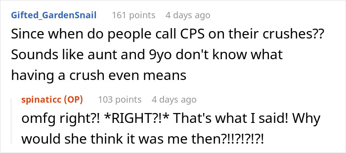 Aunt Convinces Everyone Her Niece Is Crushing On Her, Regrets It When She Retaliates Aunt Convinces Everyone Her Niece Is Crushing On Her, Regrets It When She Retaliates