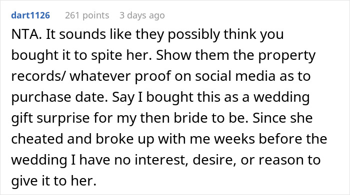 Guy Buys 'Dream House' As A Wedding Gift, Bride Dumps Him And Is Livid After Finding Everything Out Guy Buys 'Dream House' As A Wedding Gift, Bride Dumps Him And Is Livid After Finding Everything Out