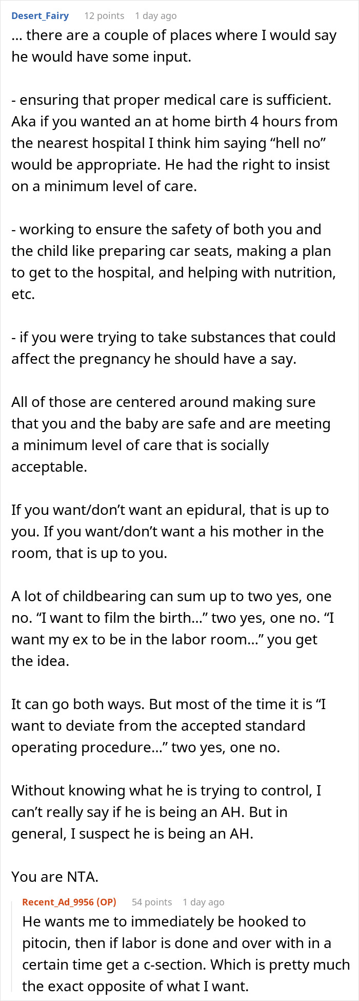 Man Gets Mad When Wife Says Only She’s Behind The Choices On Their Baby’s Birth, As It’s Her Body Man Gets Mad When Wife Says Only She’s Behind The Choices On Their Baby’s Birth, As It’s Her Body