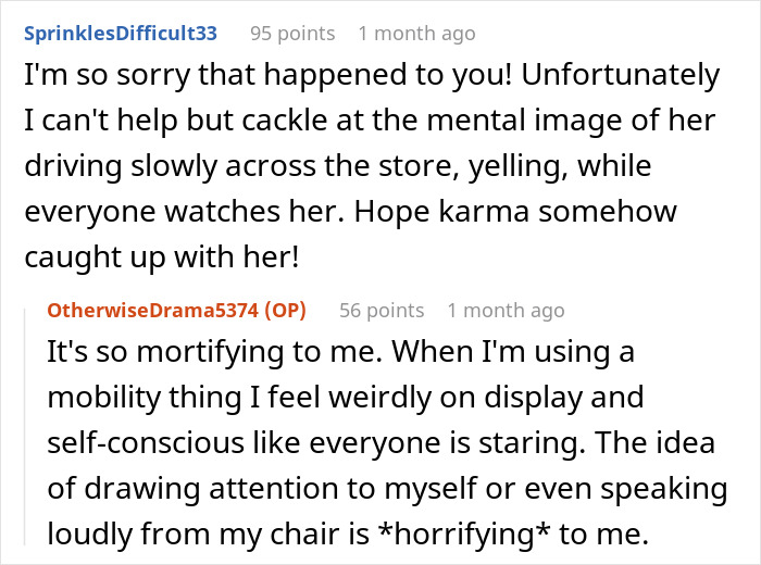 Woman Shakes Person’s Wheelchair, Demands They Give It To Her Since She’s Older Woman Shakes Person’s Wheelchair, Demands They Give It To Her Since She’s Older