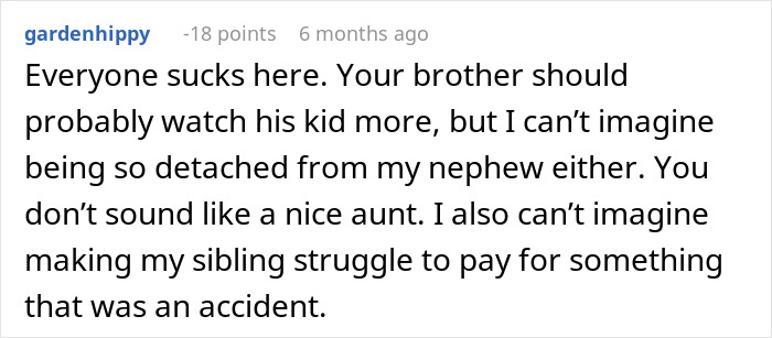 Dad Is Furious His Sister Is Asking Him For $4k In Damages After Nephew Wreaks Havoc Dad Is Furious His Sister Is Asking Him For $4k In Damages After Nephew Wreaks Havoc