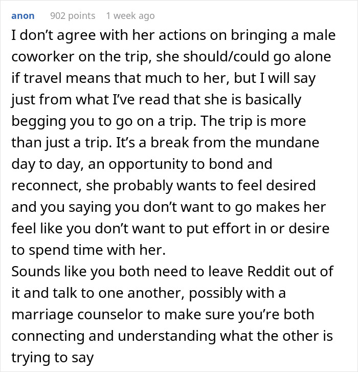 Husband Refuses To Go On A 10-Year-Anniversary Trip With Wife, She Goes With Another Man Husband Refuses To Go On A 10-Year-Anniversary Trip With Wife, She Goes With Another Man