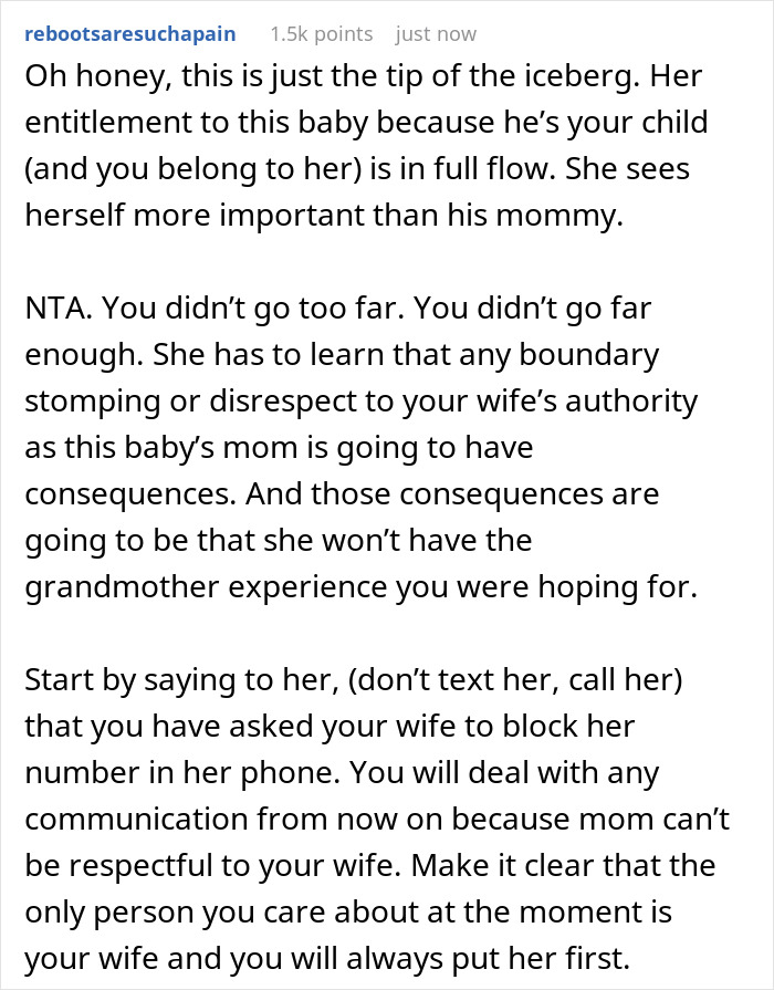 “AITA For Telling My Mom She Has Zero Rights To Name My Wife’s And My Child” “AITA For Telling My Mom She Has Zero Rights To Name My Wife’s And My Child”