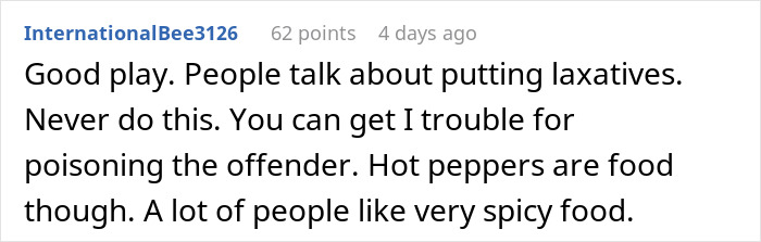 Person Exposes Office Food Thief With A Planted Lunch Burrito: “He Immediately Threw Up” Person Exposes Office Food Thief With A Planted Lunch Burrito: “He Immediately Threw Up”