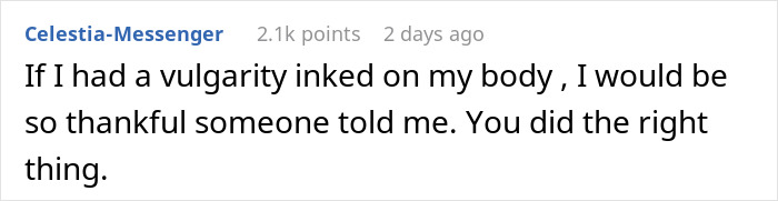 Man Gets Called Out For Telling His Friend The True Meaning Of Her “Chinese” Tattoo Man Gets Called Out For Telling His Friend The True Meaning Of Her “Chinese” Tattoo