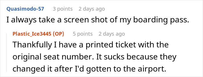 Traveler Books The Comfort Seat She Wants, Gets Surprised By A Last-Minute Bump Down To Economy Traveler Books The Comfort Seat She Wants, Gets Surprised By A Last-Minute Bump Down To Economy