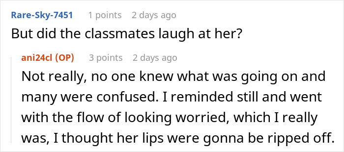 “I Thought Her Lips Were Gonna Be Ripped Off”: 8 Y.O.’s Prank On Her Bully Takes Unexpected Turn “I Thought Her Lips Were Gonna Be Ripped Off”: 8 Y.O.’s Prank On Her Bully Takes Unexpected Turn
