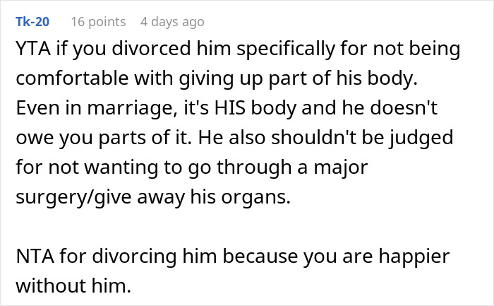 Husband Is OK With Letting Wife Die Instead Of Giving Her A Kidney, Loses Her To Another Man