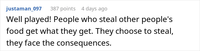 Person Exposes Office Food Thief With A Planted Lunch Burrito: “He Immediately Threw Up” Person Exposes Office Food Thief With A Planted Lunch Burrito: “He Immediately Threw Up”