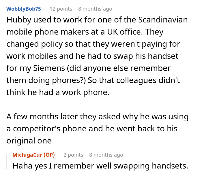 Employee Gets New Boss Fired After Proving His Rule Not To Use Competitor’s Phone Was A Mistake Employee Gets New Boss Fired After Proving His Rule Not To Use Competitor’s Phone Was A Mistake