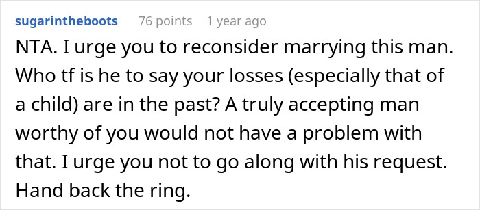 Text from an online forum discussing family drama over a tattoo request. Text from an online forum discussing family drama over a tattoo request.