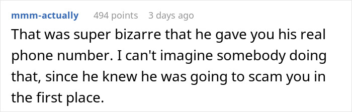 Guy Made To Regret His 10€ Con After Victim Takes Petty Revenge Guy Made To Regret His 10€ Con After Victim Takes Petty Revenge