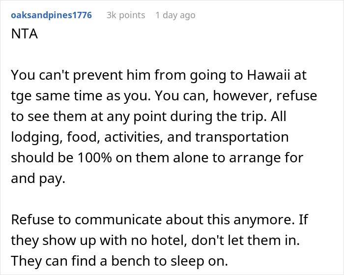 Woman Doesn’t Want Her Brother Joining Her On Honeymoon, Considers Giving Wrong Address Woman Doesn’t Want Her Brother Joining Her On Honeymoon, Considers Giving Wrong Address