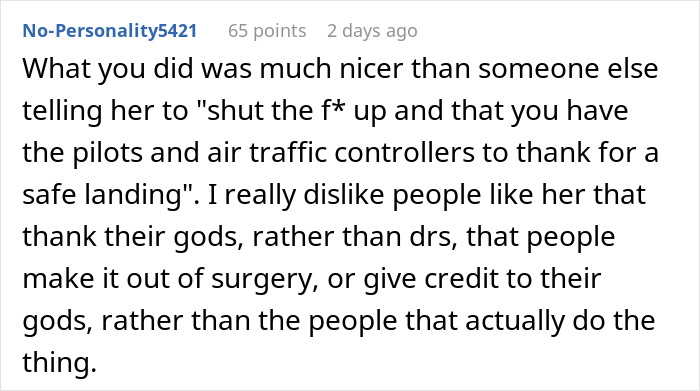 Man Called Out For Causing "Unnecessary Human Interaction" As He Mocks A Religious Lady On A Plane Man Called Out For Causing "Unnecessary Human Interaction" As He Mocks A Religious Lady On A Plane