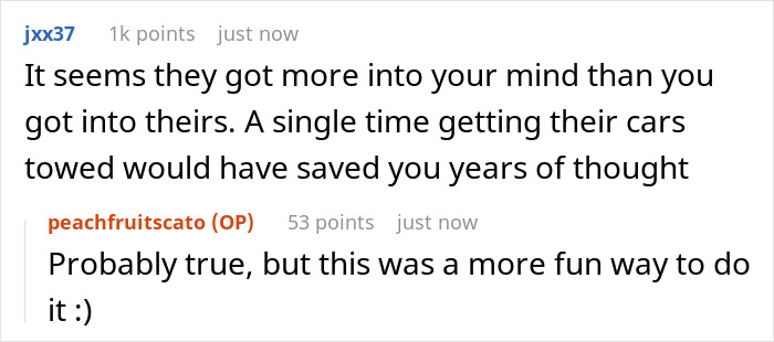 Woman Can’t Stand Neighbors Blocking The Garages, Comes Up With Unique Ways To Make Them Stop Woman Can’t Stand Neighbors Blocking The Garages, Comes Up With Unique Ways To Make Them Stop