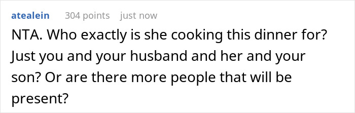 Woman Adjusted Her Cooking For DIL For 3 Years, Rejects Invitation When DIL Refuses To Do It Once Woman Adjusted Her Cooking For DIL For 3 Years, Rejects Invitation When DIL Refuses To Do It Once