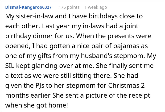 Woman Is Regifted The Same Present She Gave Her BF’s Mom, Others Share Similar Stories Online