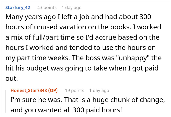 “Four Paid Unused Vacation Days Will Cost You Thousands”: Worker Complies With A Made-Up Rule “Four Paid Unused Vacation Days Will Cost You Thousands”: Worker Complies With A Made-Up Rule