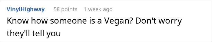 Vegan Woman Pushes Her Husband Out Of The Family Fridge, Is Enraged When He Gets His Own Vegan Woman Pushes Her Husband Out Of The Family Fridge, Is Enraged When He Gets His Own