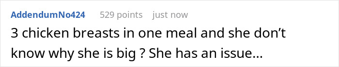 DIL Is Confused Why She’s Gaining Weight, Woman Points Out That She Eats A Lot DIL Is Confused Why She’s Gaining Weight, Woman Points Out That She Eats A Lot