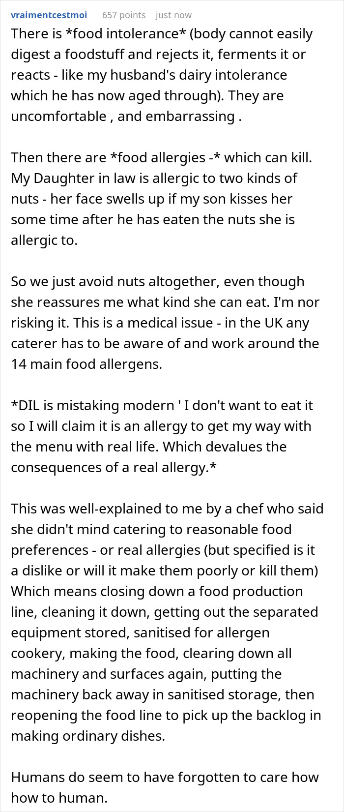 Woman Adjusted Her Cooking For DIL For 3 Years, Rejects Invitation When DIL Refuses To Do It Once Woman Adjusted Her Cooking For DIL For 3 Years, Rejects Invitation When DIL Refuses To Do It Once