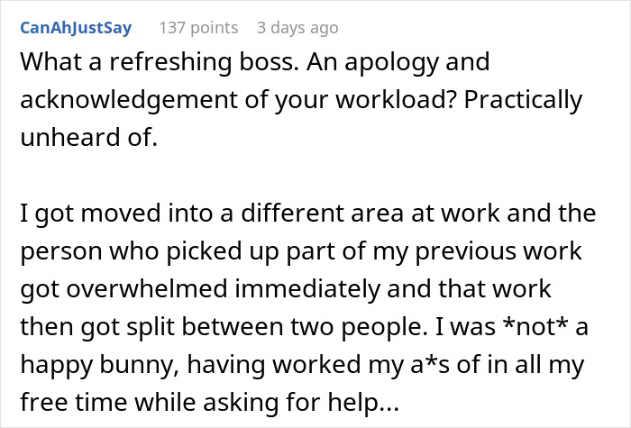 Employee Does No Prep Work To Prove To Their Entitled Coworker How Much Work They Actually Do Employee Does No Prep Work To Prove To Their Entitled Coworker How Much Work They Actually Do