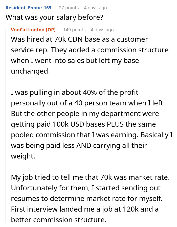 Person Earns Company Millions So They Ask For A $20k Raise, Quits Because Of Boss’ Dramatic Reaction Person Earns Company Millions So They Ask For A $20k Raise, Quits Because Of Boss’ Dramatic Reaction