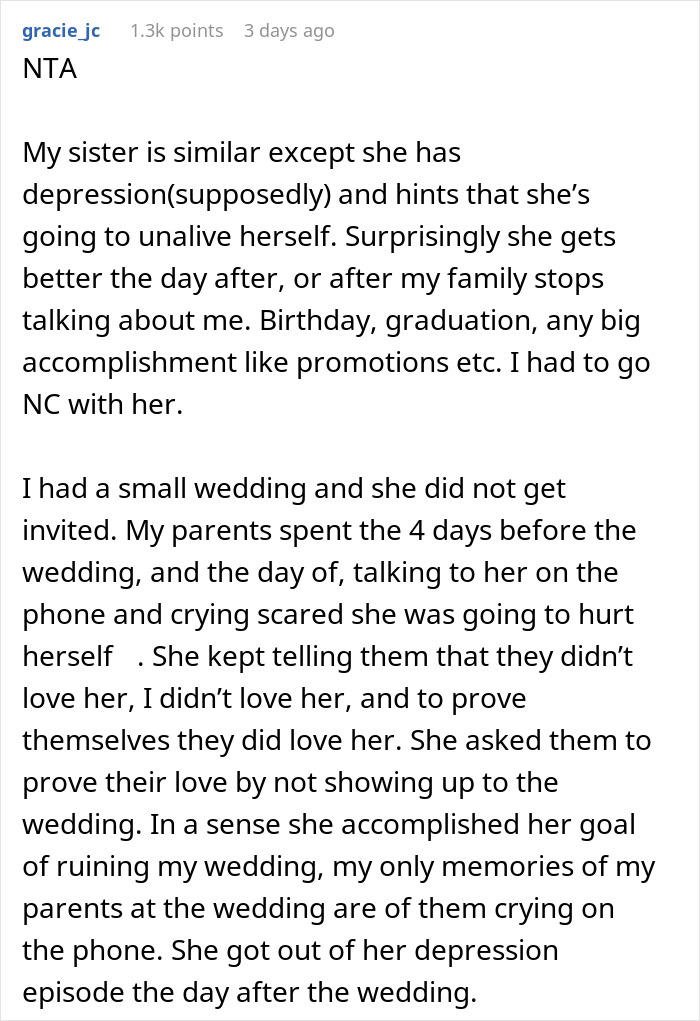 "AITA For Not Wanting My Sister At My Wedding Since She Is In A Wheelchair?": Internet Defends Woman