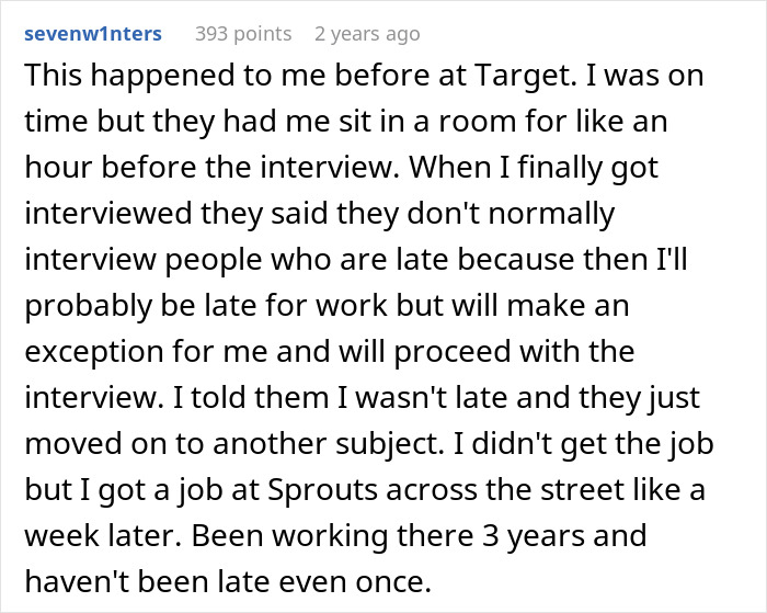 Interviewer Gets In Trouble With Corporate After Trying To Blame Her Lateness On Job Interviewee Interviewer Gets In Trouble With Corporate After Trying To Blame Her Lateness On Job Interviewee