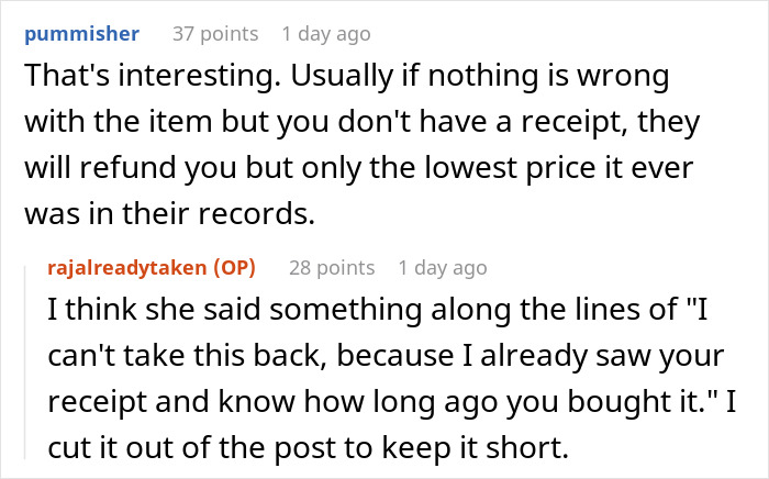 Cashier Regrets Not Refunding Item At 70% Off After Customer Maliciously Complies
