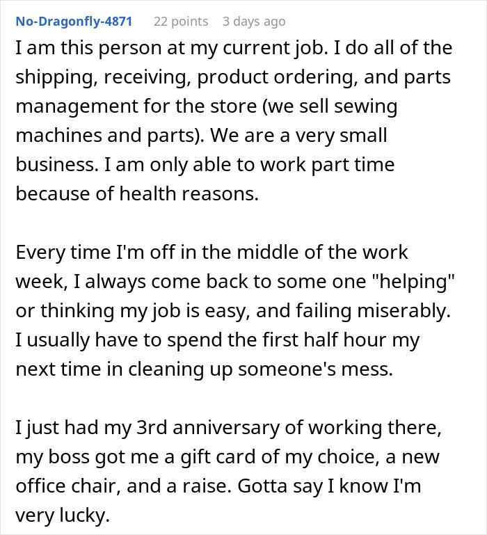 Employee Does No Prep Work To Prove To Their Entitled Coworker How Much Work They Actually Do Employee Does No Prep Work To Prove To Their Entitled Coworker How Much Work They Actually Do