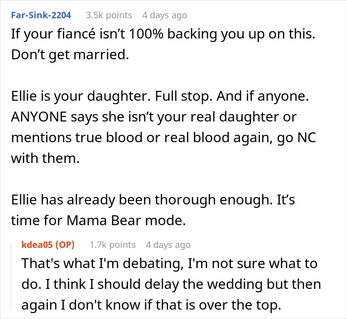 Bride Doesn't Want MIL At Her Wedding For Rejecting Her Adopted Daughter As Family Bride Doesn't Want MIL At Her Wedding For Rejecting Her Adopted Daughter As Family