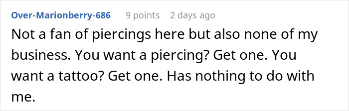 Entitled Aunt Disgusted By Teen’s Nose Piercing Demands They Take It Out, They Clap Back Instead
