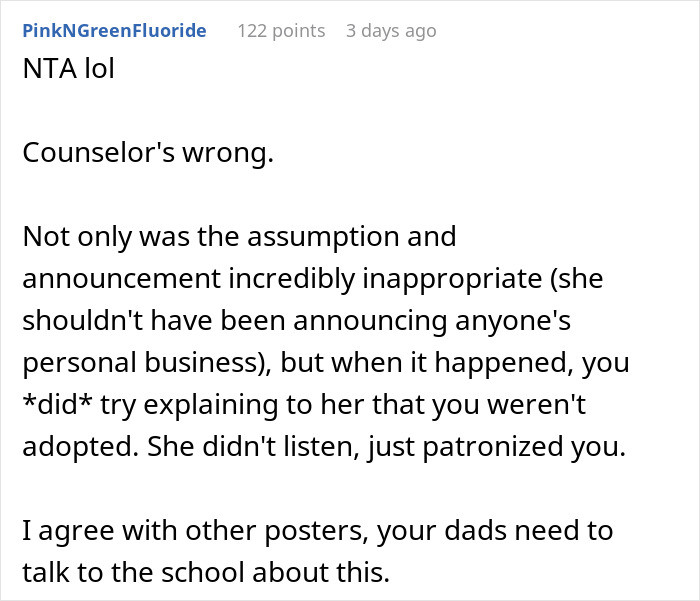 “What Do You Mean I’m Adopted?”: Student Embarrasses Teacher For Making Assumptions “What Do You Mean I’m Adopted?”: Student Embarrasses Teacher For Making Assumptions