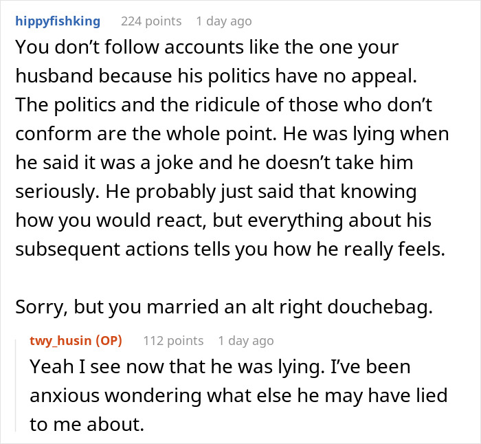 “Stop Being An Incel”: Wife Done With Husband Putting Alpha-Male Influencer’s Needs First “Stop Being An Incel”: Wife Done With Husband Putting Alpha-Male Influencer’s Needs First