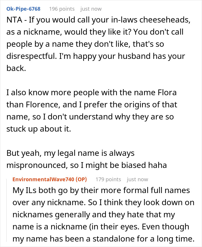 Woman Is Fed Up With Her Husband’s Parents Calling Her A Made-Up Name, Starts To Ignore Them Woman Is Fed Up With Her Husband’s Parents Calling Her A Made-Up Name, Starts To Ignore Them