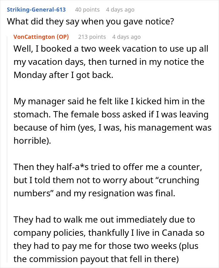 Person Earns Company Millions So They Ask For A $20k Raise, Quits Because Of Boss’ Dramatic Reaction Person Earns Company Millions So They Ask For A $20k Raise, Quits Because Of Boss’ Dramatic Reaction